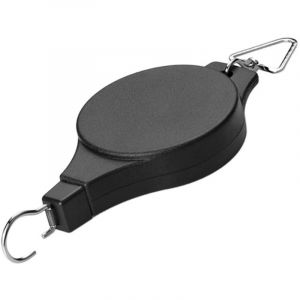 Poulie pour Plante R&eacute;tractable Poulie pour Plantes Suspension r&eacute;glable Crochet de suspension pour panier de fleurs pour Int&eacute;rieurs Ext&eacute;rieurs Les