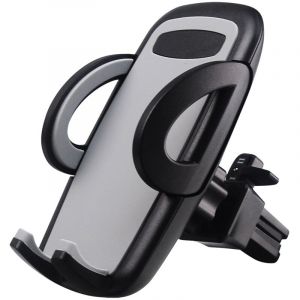 Lntyq - Support Téléphone Voiture à Grille d'Aération, 360° Rotation Porte Telephone Voiture Universel Kit Compatible