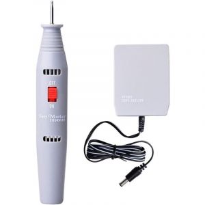 Stylo graveur &eacute;lectrique, bricolage &eacute;lectrogravure stylo de gravure outil de sculpture pour bureau papeterie jade agate m&eacute;tal verre sculpture sur