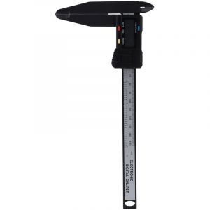 Jeffergarden Pied &agrave; coulisse &eacute;lectronique &agrave; affichage num&eacute;rique 150 mm/300 mm, r&egrave;gle en carbone, outil de mesure &agrave; m&acirc;choire &eacute;tendue, pied &agrave; coulisse