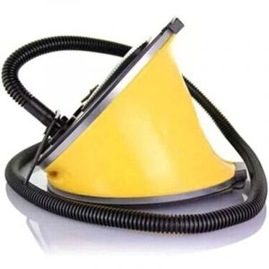 Pompe &agrave; air Portable Soufflet Pompe &agrave; Pied gonfleur Pied Pompe &agrave; air Pied Cylindre Gonflable 3L Pompe Gonflable adapt&eacute;e au Matelas