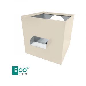 Aluhome &ndash; Bo&icirc;te &agrave; eau aluminium 7/10&egrave;me ECO &ndash; Format carr&eacute; &ndash; Naissance &Oslash; 70mm &ndash; R&eacute;sistante &agrave; la corrosion &ndash; Collecte eaux pluviales