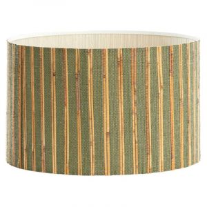 Light&living - abat-jour - Simno - vert - bambou - ø 40cm - E27