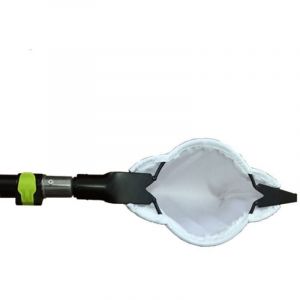 Cueilleur de fruits, t&ecirc;te l&eacute;g&egrave;re, panier de r&eacute;colte, t&ecirc;te de cueillette de fruits, lame en V, outil de cueillette de fruits avec grand sac &eacute;lastique