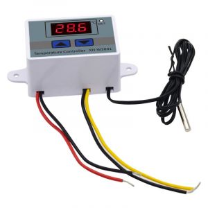 Interrupteur de thermostat XH-W3001 avec sonde étanche pour contrôleur de température à led - 1pcs