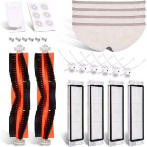 Accessoires pour Xiaomi S50 S51 S55 S5 S6 Kit accessoires pour Xiaomi Roborock Pi&egrave;ces de Rechange pour aspirateur Roborock inclure