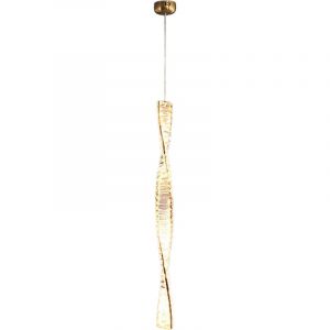 Bohemia - 100 - Lampe &agrave; suspension moderne en cristal 100cm