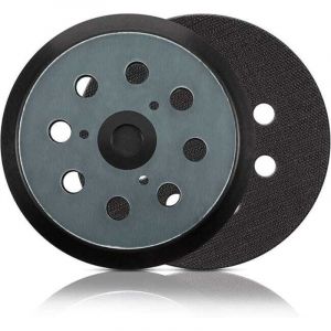 Patin de pon&ccedil;age de rechange pour ponceuse auto-agrippante Makita BO5010, BO5030K, BO5031K, 5 pouces, 8 trous, 2 pi&egrave;ces