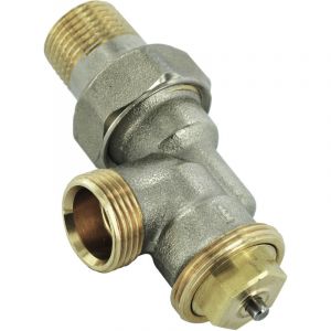 COMAP Corps thermostatique - Robinet Kv réglable - Equerre inverse 1/2 M22 - M28 - Double Joint Torique - VarioSar - R857724B