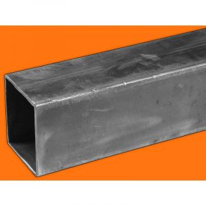 Tube carr&eacute; en acier - 60x60mm et 3mm d'&eacute;paisseur - Longueur de 1M50 (150cm).