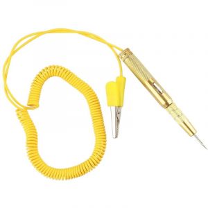 Stylo testeur de circuit de Automobile DC 6V 12V 24V avec Ampoule LED rouge vert lampe temoin Convient pour les voitures, les camions, les motos, les