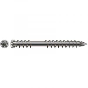 Vis Express - Spax Vis terrasse Tête cylindrique tc torx T25 5X50 Inox A2-200 pièces