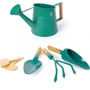Set Jardinage Enfant - Arrosoir, Truelle, R&acirc;teau, Pelle Inclus - Adapt&eacute; aux Enfants de 4 ans et plus - Loisirs Cr&eacute;atifs Cadeau Manuel Jeux Enfant