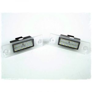 Éclairage de plaque d'immatriculation à LED 6000 K blanc froid 12 V CANBUS pour Audi A4 B5 1994-1999, Audi A3 8L 1996-2000