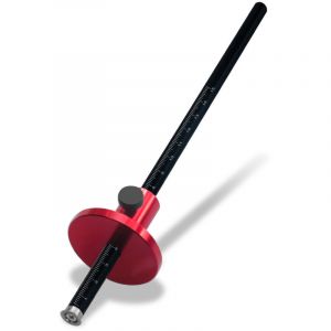 Trusquin &agrave; roue de style europ&eacute;en, outil de tra&ccedil;age parall&egrave;le pour tenons et mortaises en alliage d'aluminium pour le travail du bois