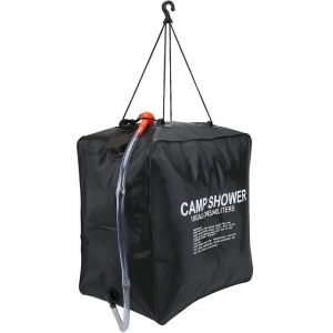 Sac de Douche Solaire, 40L Sac de Douche Solaire Sac d'eau Baignade chauff&eacute;e &agrave; l'&eacute;nergie Douche de Camping ext&eacute;rieure chauff&eacute;e &agrave; l'&eacute;nergie