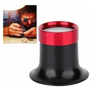 Loupe D'horloger, Réparation De Loupe Oculaire en Alliage D'aluminium 10x pour Lecture Tous Les Travaux De Précision Réparations Couture-LIAIKI