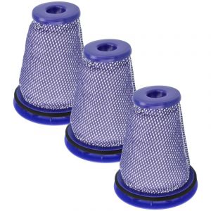 3x Filtre pr&eacute;-moteur compatible avec Dyson Cinetic Big Ball Parquet 2 aspirateur - Filtre de protection du moteur, nettoyable - Vhbw
