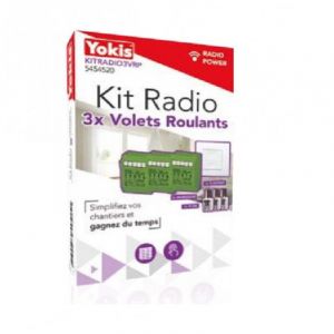 Kit Central. 3 Volets Roulants (KITRADIO3VRP)