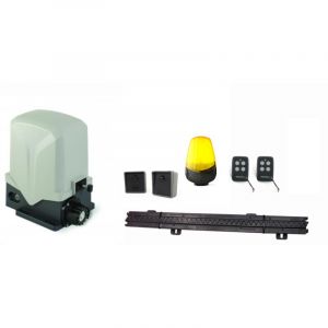 KIT - Automatisme de portail coulissant - moteur 230V - systeme a cremaillere - 1500Kg - ROLLER 15 by PROTECO - 1315