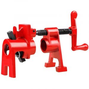 4 pi&egrave;ces 3/4" Serre-Joint en Tube Collier de Serrage Dispositif de Serrage Rapide , Set &Eacute;tabli de Travail du Bois en Fer , ensembles de serre-tubes &agrave;