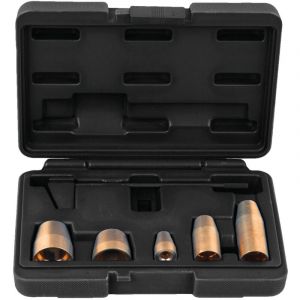 Kstools - ks Tools - Jeu de 5 douilles pour pompes à injection avec gabarit de réglage - 400.9080