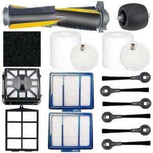 Pour Iq R101ae Rv1001ae R101 Rv1001 Brosses primaires/lat&eacute;rales Brosses &agrave; rouleaux Filtre en feutre mousse Roue Acc