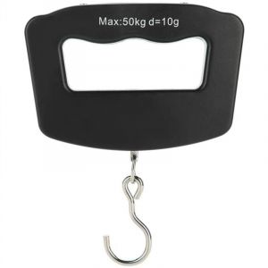 Ensoleille - Pèse Bagage numérique 50kg / 10g Balance Bagage Voyage Portable Pèse Bagage Échelle de pêche Pèse Valise pour Poste Voyage Shopping