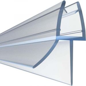 Kit de fixation pour porte et paroi de douche, joint de haute qualit&eacute; pour porte et cabine de douche, 1 joint de porte de douche en verre de 70 cm