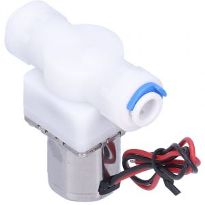 &Eacute;lectrovanne &eacute;lectrique 1/4 Pouces &agrave; Impulsion Bistable, &eacute;quipement Hydraulique pour l'eau Potable DC4.5V avec Connecteur Rapide et Fiable.