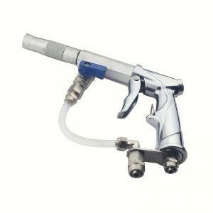 Pistolet &agrave; Haute Pression Double Usage Eau & Air &ndash; Compatible Compresseur et Robinet, Pulv&eacute;risateur Polyvalent pour Nettoyage et Soufflage