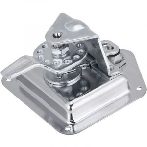 Gistuch - Serrure de remorque en t, kit de cl&eacute;s de bo&icirc;te &agrave; outils de serrure de poign&eacute;e de pliage en forme d'acier inoxydable pour la remorque de