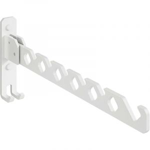 Cintre pliable, crochet &agrave; v&ecirc;tements, cintre en alliage d'aluminium, crochet, cintre mural, utilis&eacute; pour accrocher des v&ecirc;tements dans les balcons, les