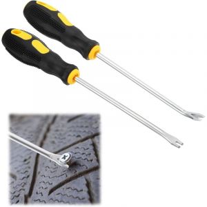 Extracteur de Clous,Outil Levier Extracteur Clous,Arrache Agrafeuse Tapissier,Agrafeuses Dissolvant d'ongles,Outil pour Retirer Les Agrafes de