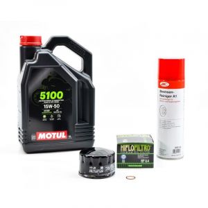 Kit Entretien Vidange pour BMW R 1200 GS de 2004 &agrave; 2007 - MOTUL 5100 15W50 4L
