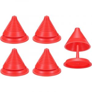 5Pcs &Eacute;quilibreur de Lame de Tondeuse &agrave; Gazon Aiguiseur de Lame de Tondeuse &agrave; Gazon Universel en Plastique Apr&egrave;s Aff&ucirc;tage pour Perceuse Lames de