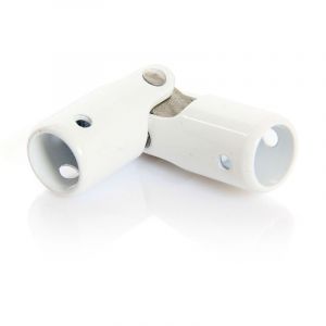 Avosdim - Cardan pour volet roulant - sortie ronde 12 mm acier laqué blanc