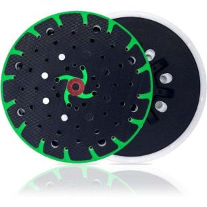 Plateau ponceuse 150 mm avec aspiration de poussi&egrave;re - Filetage de raccordement M8 - remplacement du festool plateau ponceuse, compatible avec le