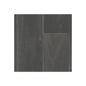 Sol PVC Best - Effet parquet vieilli - Bois gris anthracite - Rouleau de 3m x 6m