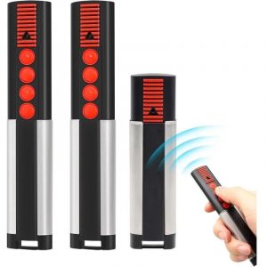 T&eacute;l&eacute;commande de Porte de Garage 868 MHz, 2 pi&egrave;ces pour 4020 TX03-868-4, 4026 TX03-868-2, 4020V000, 4026V000, t&eacute;l&eacute;commande &agrave; 4 canaux, &eacute;metteur Manuel