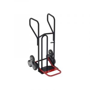 Diable-manutention - Diable charge lourde monte escalier - Bavette fixe + pelle pliable - 400kg - DLPB20E0E