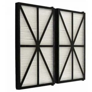 Lot de 2 Panneaux Filtres pour Robot Tiger Shark - RCX70101PAK2 - Noir