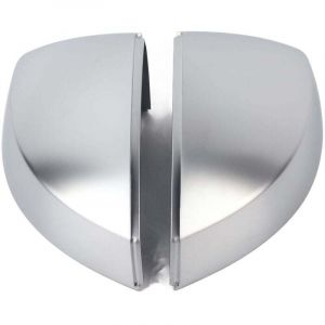 Paire de Capuchons de Protection Coque de R&eacute;troviseur Chrome Mat pour Audi A3 S3 8V 13-18