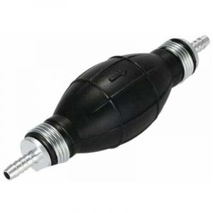 ZVD- 8mm Poire D'Amorcage Carburant Pompe à Main Inline Bateaux Alliage Gasoil Essence Diesel Pump,Universelle Pump Essence,Huile, Eau,Pompe de