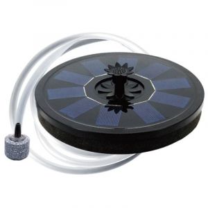 Pompe &agrave; oxyg&egrave;ne d'a&eacute;rateur d'&eacute;tang solaire avec tuyau d'air et fontaine d'a&eacute;rateur d'aquarium de flotteur de bulle de pierre