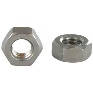 Ecrou hexagonal Pas &agrave; gauche M8 Inox A4-30 pi&egrave;ces