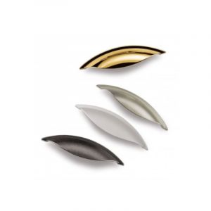 Poignée 3940 - talla Laiton brossé rustique. 130x25x34mm. Entraxe 64mm.