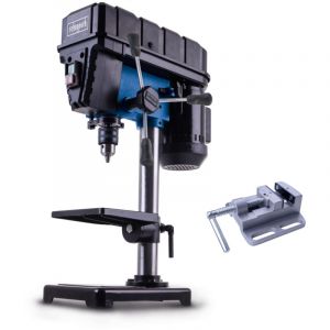 Scheppach Perceuse &agrave; colonne d'&eacute;tabli TBM200 - 400W - table 164x162 mm - profondeur per&ccedil;age 50mm - &Oslash; colonne 46 mm port&eacute;e 102 mm