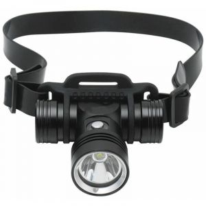 Jalleria - Lampe frontale de plong&eacute;e torche de plong&eacute;e sous-marine rechargeable, phare sous-marin de plong&eacute;e &eacute;tanche IPX8