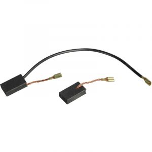 vhbw 2x balais de charbon 4,9 x 9,9 x 17,2 mm compatible avec Bosch GWS 14-125 C 0 601 384 803, 0 601 384 837, 0 601 384 750 meuleuse d'angle